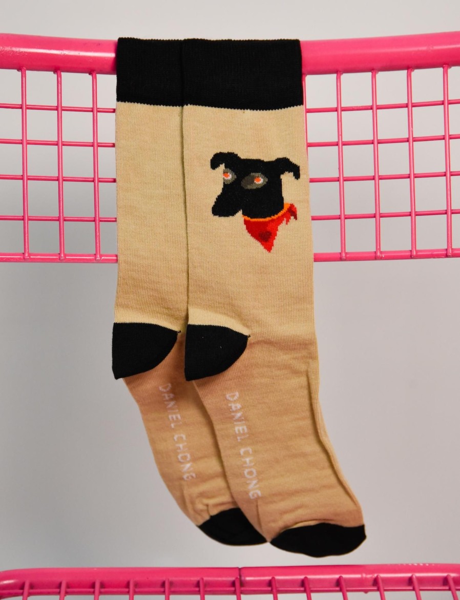 Daniel Chong Calcetines Galgo Beige Online